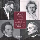 Album artwork for Liszt: Paganini Studies Schubert Marches / Hamelin