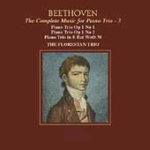 Album artwork for Beethoven: Complete Piano Trios 3/ Florestan Trio