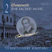 Album artwork for MONTEVERDI. Sacred Music Vol.2. King's Consort/Ki