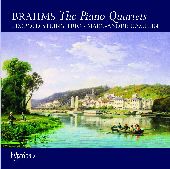 Album artwork for BRAHMS - PIANO QUARTETS 1 - 3 / THREE INTERMEZZI