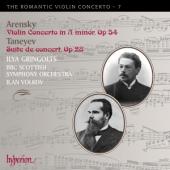 Album artwork for Romantic Violin Concerto 7: Arensky, Taneyev