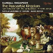 Album artwork for Thompson: The Peaceable Kingdom (Burton)