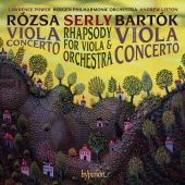 Album artwork for Rózsa, Bartók & Serly: Viola Concertos / Power