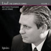 Album artwork for Liszt: The Complete Songs, VOL. 1 / Polenzani