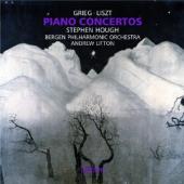 Album artwork for Grieg/Liszt: Piano Concertos / Hough