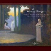 Album artwork for Debussy: Songs vol.2 / Anderson, Milne, Martineau