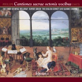 Album artwork for Philips: Cantiones sacrae. Royal Holloway Choir/Go