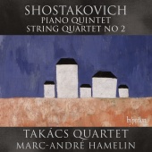 Album artwork for SHOSTAKOVICH. Piano Quintet. Hamelin/Takacs Quarte
