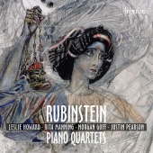 Album artwork for RUBINSTEIN. Piano Quartets. Howard/Manning/Goff/Pe