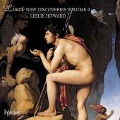 Album artwork for Liszt: New Discoveries vol. 4 / Leslie Howard