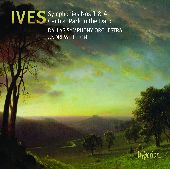 Album artwork for IVES - SYMPHONIES NOS. 1 & 4, CENTRAL PARK IN THE