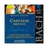 Album artwork for CANTATAS BWV91-93