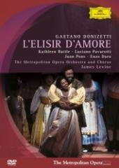 Album artwork for Donizetti: L'elisir D'amore / Pavarotti, Levine,