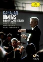 Album artwork for Brahms: Ein Deutches Requiem / Karajan