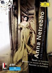 Album artwork for Anna Netrebko - Live from Salzburg Festival (4DVD)