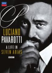 Album artwork for Luciano Pavarotti: A Life in Seven Arias