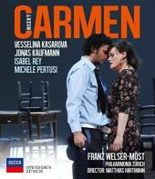 Album artwork for Bizet: Carmen / Kaufmann, Kasarova  (Blu-ray)