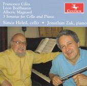 Album artwork for Cilea, Boellmann & Magnard: 3 Sonatas for Cello &