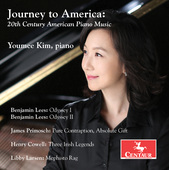 Album artwork for Journey to America: 20th Century American Piano Mu