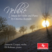 Album artwork for Nebbie: Music for Violin & Piano by Ottorino Respi
