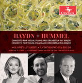 Album artwork for Haydn + Hummel:  Concerto for Violin, Piano and Or