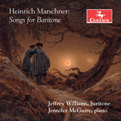 Album artwork for Heinrich Marschner: Songs for Baritone
