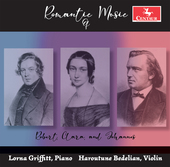 Album artwork for Romantic Music of Robert, Clara, and Johannes