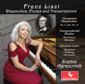 Album artwork for Franz Liszt: Rhapsodies, Études and Transcription