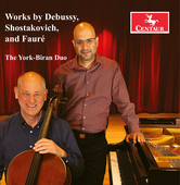 Album artwork for Works by Debussy, Shostakovich, and Fauré
