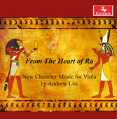 Album artwork for From The Heart of Ra:  New Chamber Music for Viola