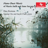 Album artwork for Piano Duet Music of Marie Jaëll and Jane Savage