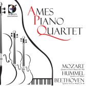 Album artwork for Mozart, Hummel, Beethoven: Ames Piano Quartet