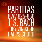 Album artwork for Bach: Harpsichord Partitas, BWV 825-830