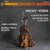 Album artwork for Mozart . Weber: CLARINET QUINTETS