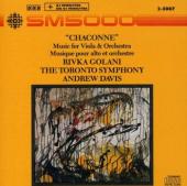 Album artwork for Chaconne - Music for Viola & orchestra / Golani