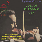 Album artwork for Julian Olevsky, Vol. 5: Violin Concertos