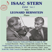 Album artwork for Isaac Stern Live, Vol. 2