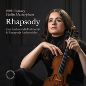 Album artwork for Rhapsody - 20th Century Violin Masterpieces