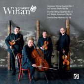 Album artwork for Smetana & Dvorák: Works for String Quartet
