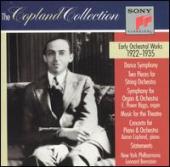 Album artwork for The Copland Collection Early Orchestral Works 1922