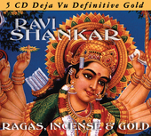Album artwork for Ravi Shankar - Ragas, Incense & Gold 