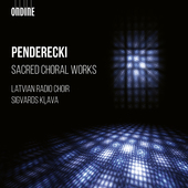Album artwork for Penderecki: Sacred Choral Works