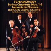Album artwork for Tchaikovsky: String Quartets 1-3 / Borodin Quartet