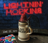 Album artwork for Lightnin' Hopkins - Live In Munich: June 23, 1977 