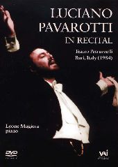 Album artwork for Luciano Pavarotti:The 1984 Bari Recital