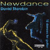 Album artwork for David Starobin: Newdance - 18 Dances for Guitar
