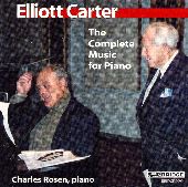 Album artwork for Carter: The Complete Music for Piano