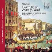 Album artwork for Vivaldi: Concert for the Prince of Poland (Manze)