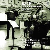 Album artwork for Bach: Violin Sonatas / Manze Egarr ter Linden