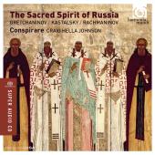 Album artwork for The Sacred Spirit of Russia. Conspirare/Johnson